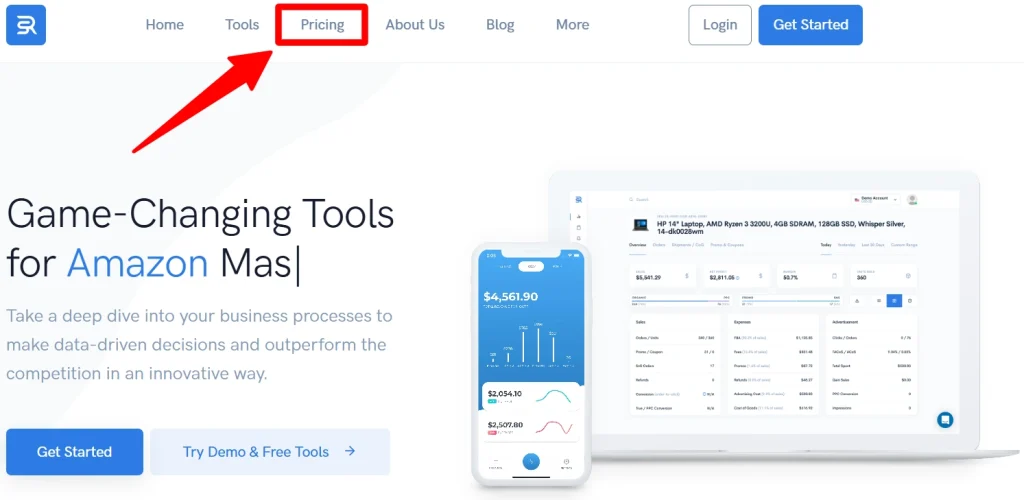 Click Pricing to Apply Sellerise Coupon