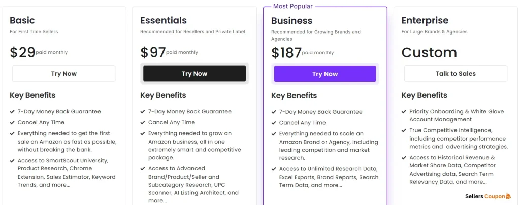 SmartScout Pricing